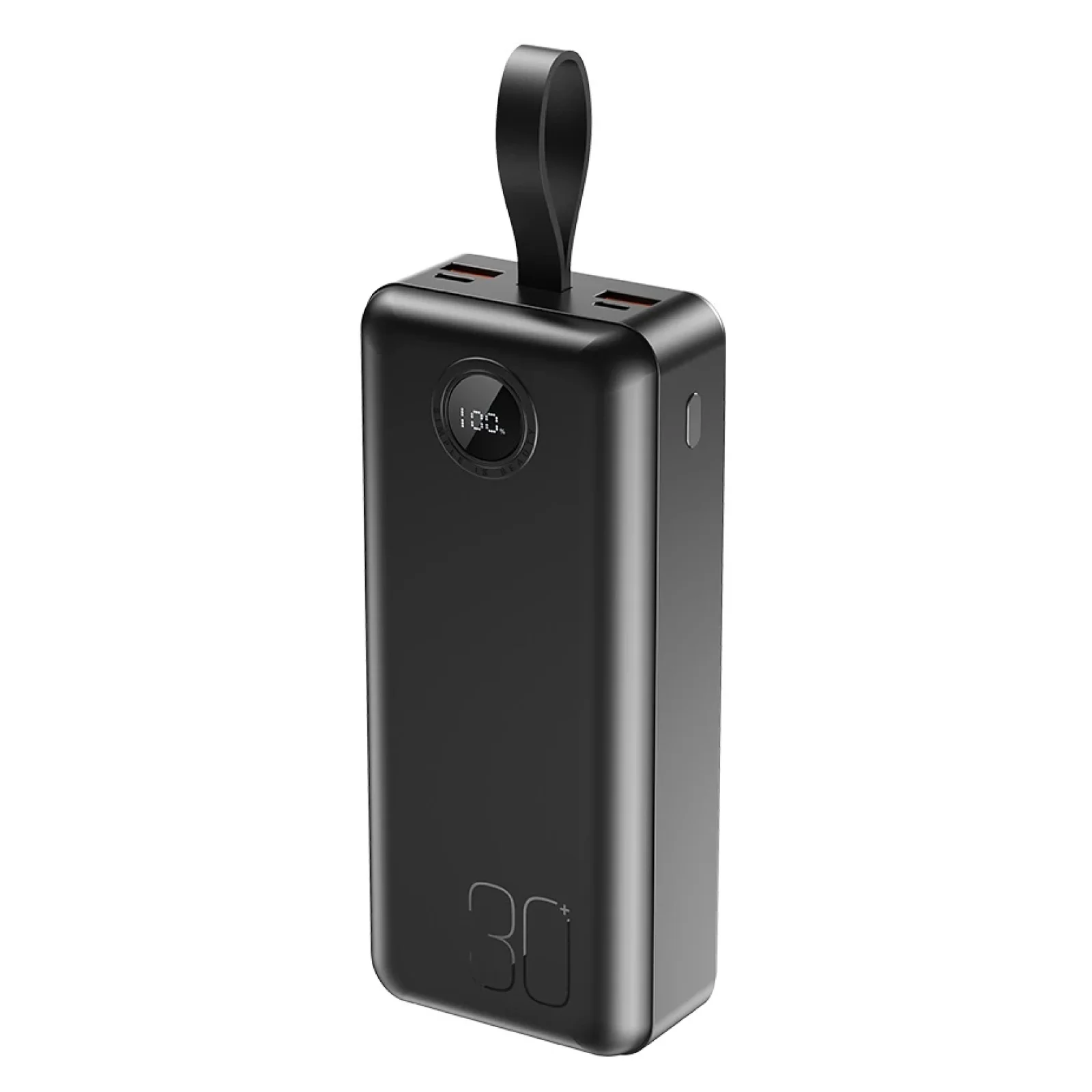 Внешний аккумулятор XO PR240 30000 mAh PD20W + QC22.5W with light (Black) UA