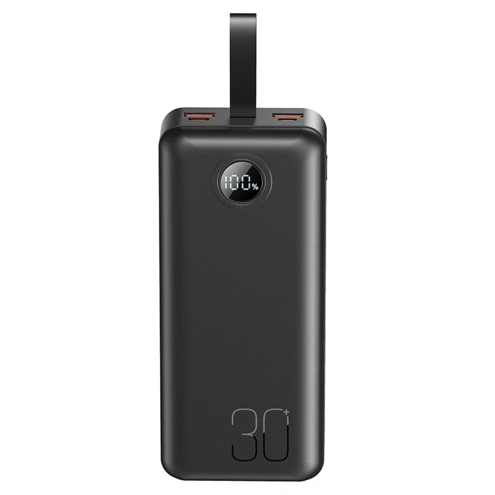 Внешний аккумулятор XO PR240 30000 mAh PD20W + QC22.5W with light (Black) UA