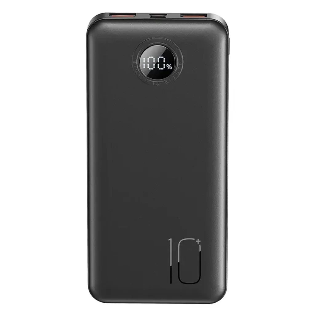 Зовнішній акумулятор XO PR238 10000 mAh PD20W + QC22.5W (Чорний) UA