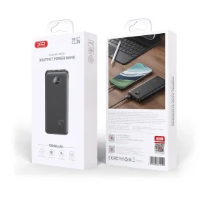 Зовнішній акумулятор XO PR238 10000 mAh PD20W + QC22.5W (Чорний) UA