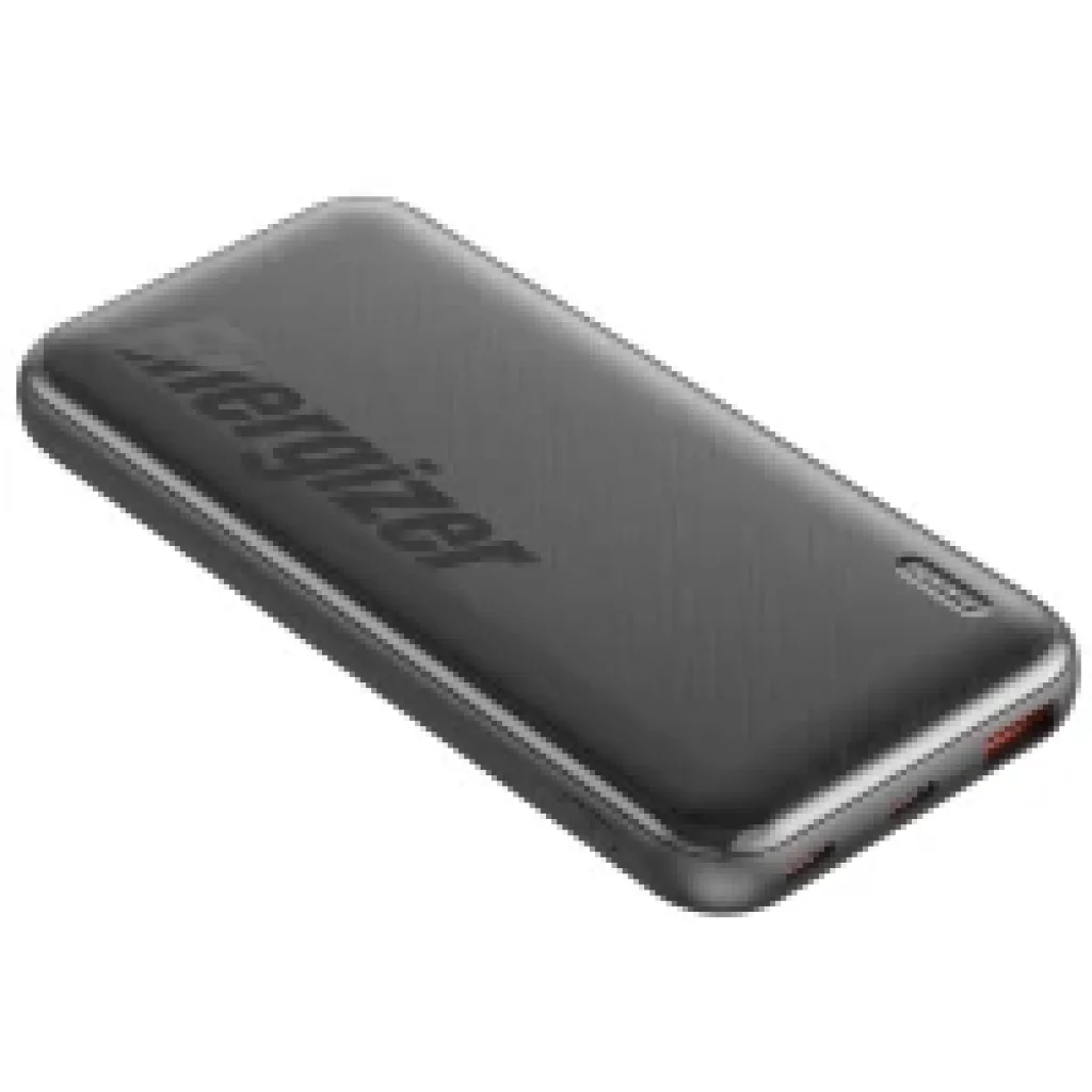 Зовнішній акумулятор ENERGIZER UE10055PQ 10000 mAh PD20W + QC22.5W (Чорний) UA