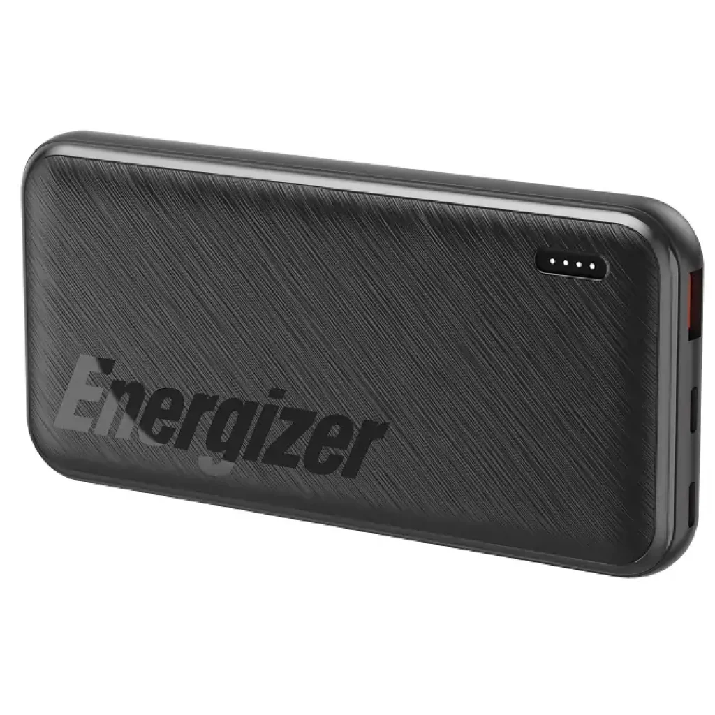 Зовнішній акумулятор ENERGIZER UE10055PQ 10000 mAh PD20W + QC22.5W (Чорний) UA