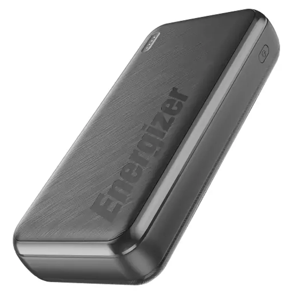 Зовнішній акумулятор ENERGIZER UE20055PQ 20000 mAh PD20W + QC22.5W (Чорний) UA