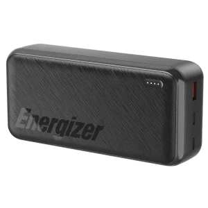 Зовнішній акумулятор ENERGIZER UE30055PQ 30000 mAh PD20W + QC22.5W (Чорний) UA