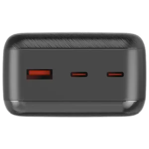 Зовнішній акумулятор ENERGIZER UE30055PQ 30000 mAh PD20W + QC22.5W (Чорний) UA