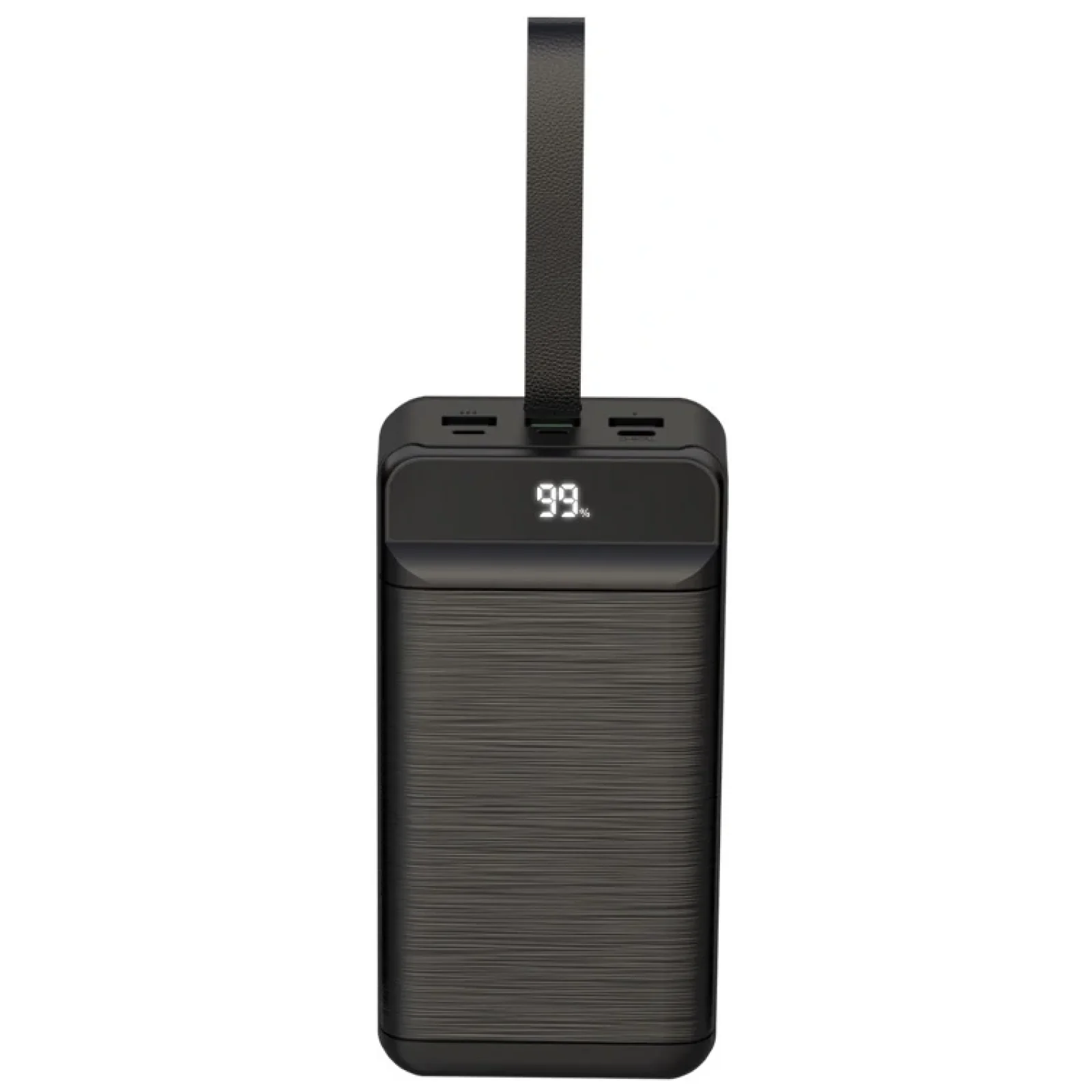 Зовнішній акумулятор XO PR157 40000 mAh 3-Input PD20W + QC22.5W with light Black UA