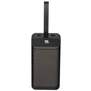 Зовнішній акумулятор XO PR157 40000 mAh 3-Input PD20W + QC22.5W with light Black UA
