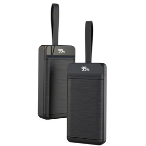 Внешний аккумулятор XO PR157 40000 mAh 3-Input PD20W + QC22.5W with light (Black) UA