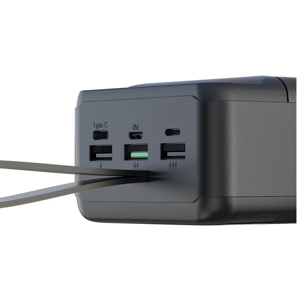 Внешний аккумулятор XO PR157 40000 mAh 3-Input PD20W + QC22.5W with light (Black) UA