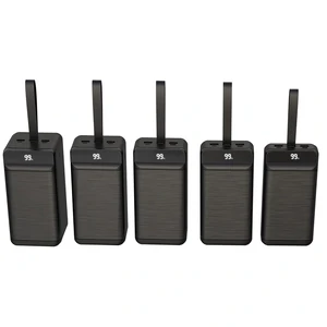 Внешний аккумулятор XO PR157 40000 mAh 3-Input PD20W + QC22.5W with light (Black) UA