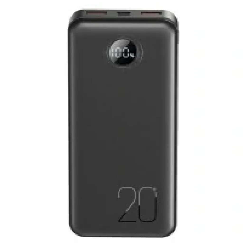 Зовнішній акумулятор XO PR239 20000 mAh PD20W + QC22.5W (Чорний) UA