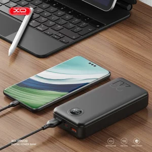 Зовнішній акумулятор XO PR239 20000 mAh PD20W + QC22.5W (Чорний) UA