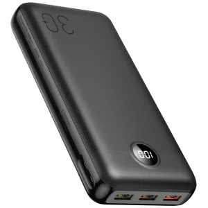 Зовнішній акумулятор YENKEE YPB 3018 30000 mAh PD20W Black UA