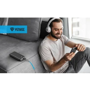 Зовнішній акумулятор YENKEE YPB 3018 30000 mAh PD20W Black UA
