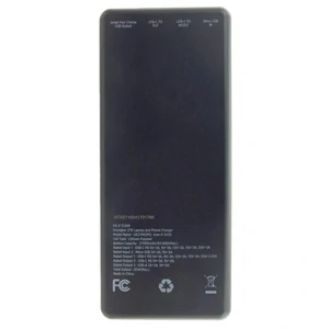 Внешний аккумулятор Energizer UE27062PQ 27000 mAh Li-pol PD65W for laptop Black UA