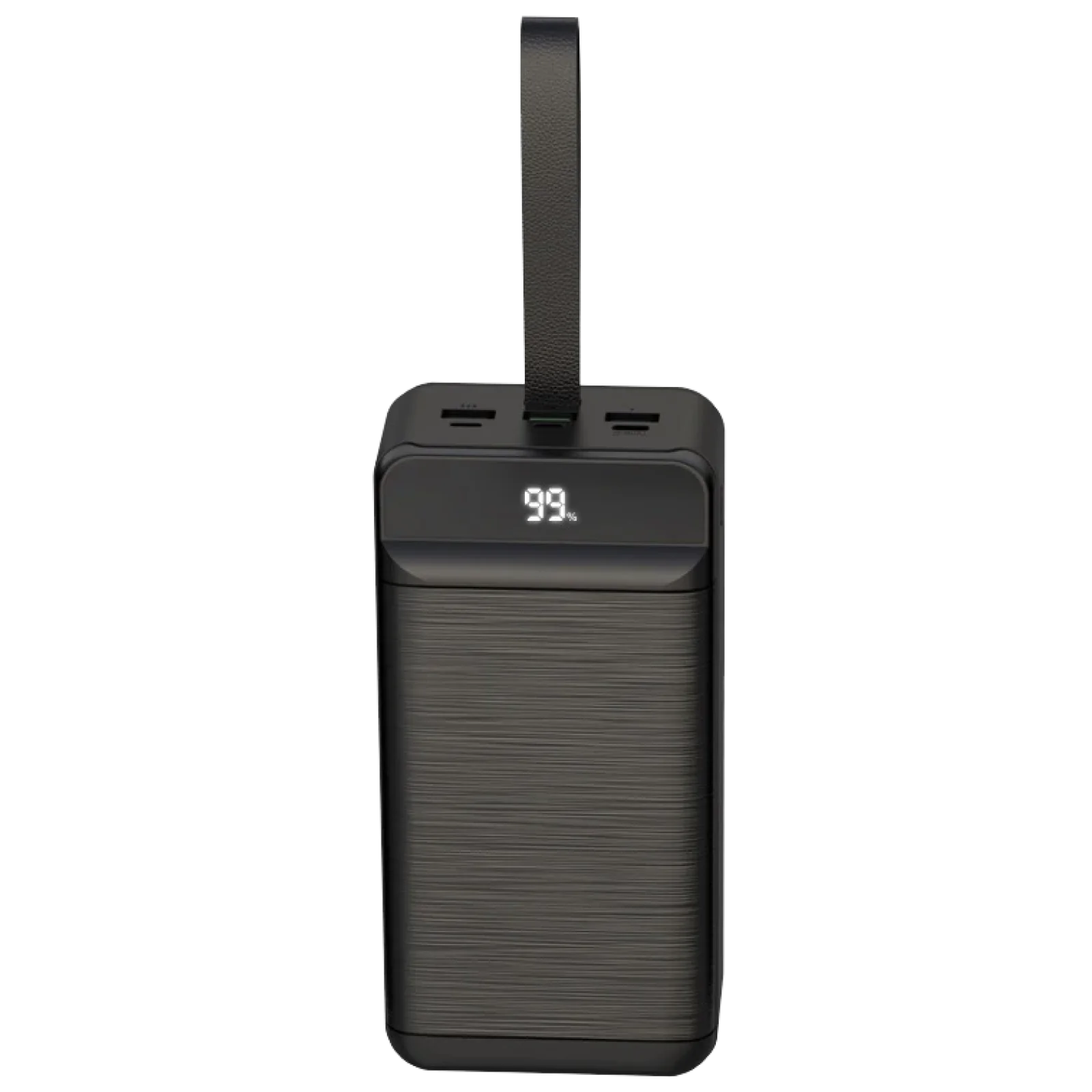 Зовнішній акумулятор XO PR158 50000 mAh 3-Input PD20W + QC22.5W with light Black UA