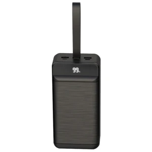 Зовнішній акумулятор XO PR158 50000 mAh 3-Input PD20W + QC22.5W with light Black UA