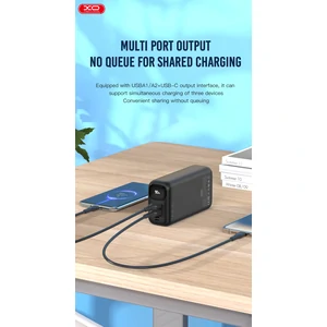 Зовнішній акумулятор XO PR200 30000 mAh PD20W + QC22.5W Black UA