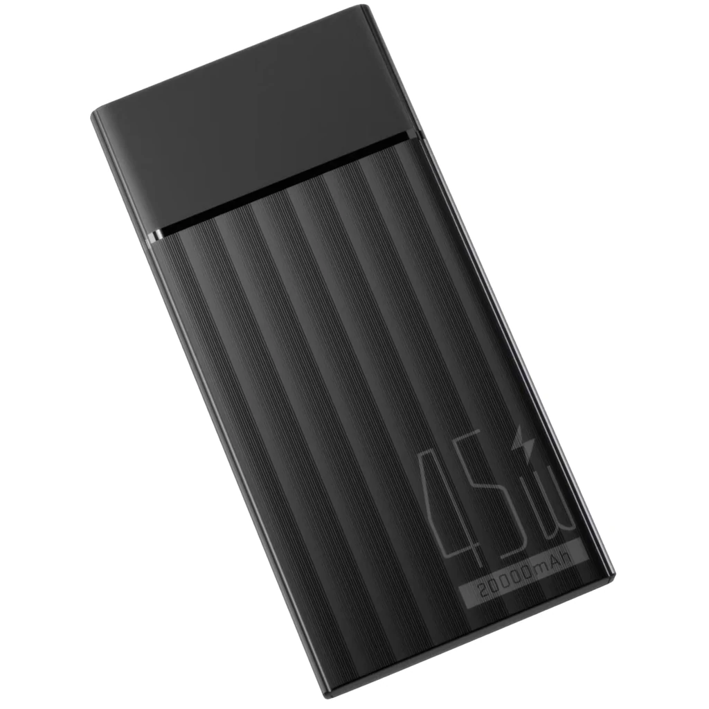 Зовнішній акумулятор Yenkee YPB 2145 20000 mAh PD 45W (Black) UA