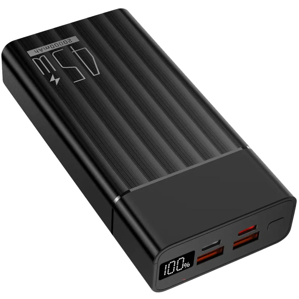 Зовнішній акумулятор Yenkee YPB 2145 20000 mAh PD 45W (Black) UA