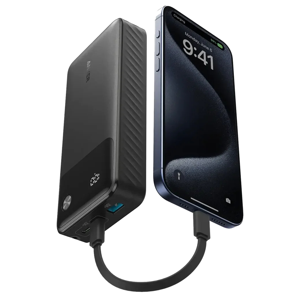 Зовнішній акумулятор Anker PowerCore 20000 mAh 30W PD Black UA