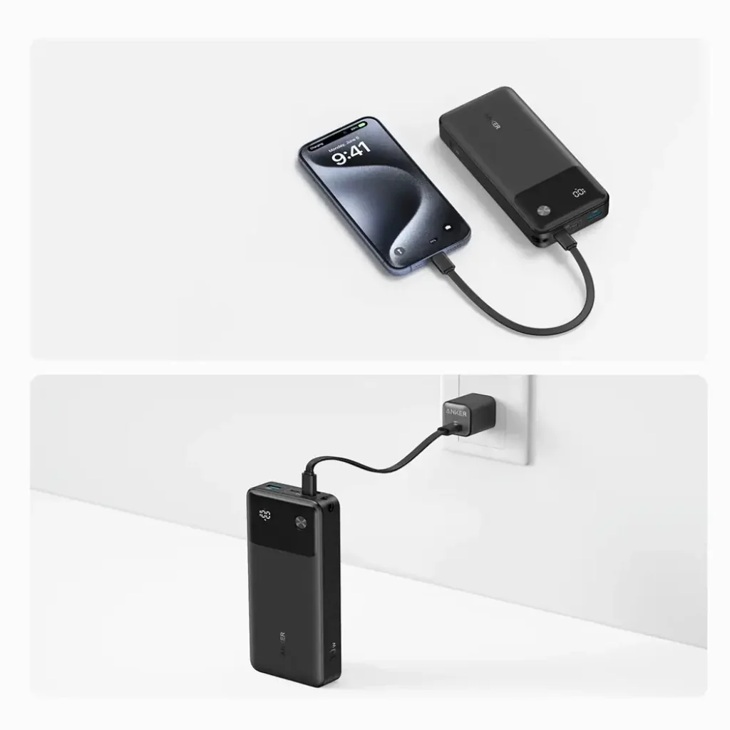 Зовнішній акумулятор Anker PowerCore 20000 mAh 30W PD Black UA