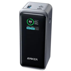 Зовнішній акумулятор Anker Prime 20000 mAh 200W PD Black UA