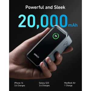 Зовнішній акумулятор Anker Prime 20000 mAh 200W PD Black UA