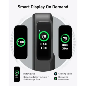 Зовнішній акумулятор Anker MagGo 10000 mAh Qi2 15W + USB-C PD 27W Black UA