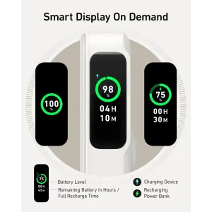 Зовнішній акумулятор Anker MagGo 10000 mAh Qi2 15W + USB-C PD 27W White UA