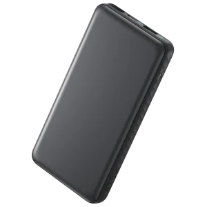 Зовнішній акумулятор Anker - 10000 mAh 22.5W Built-In USB-C Cable Black UA