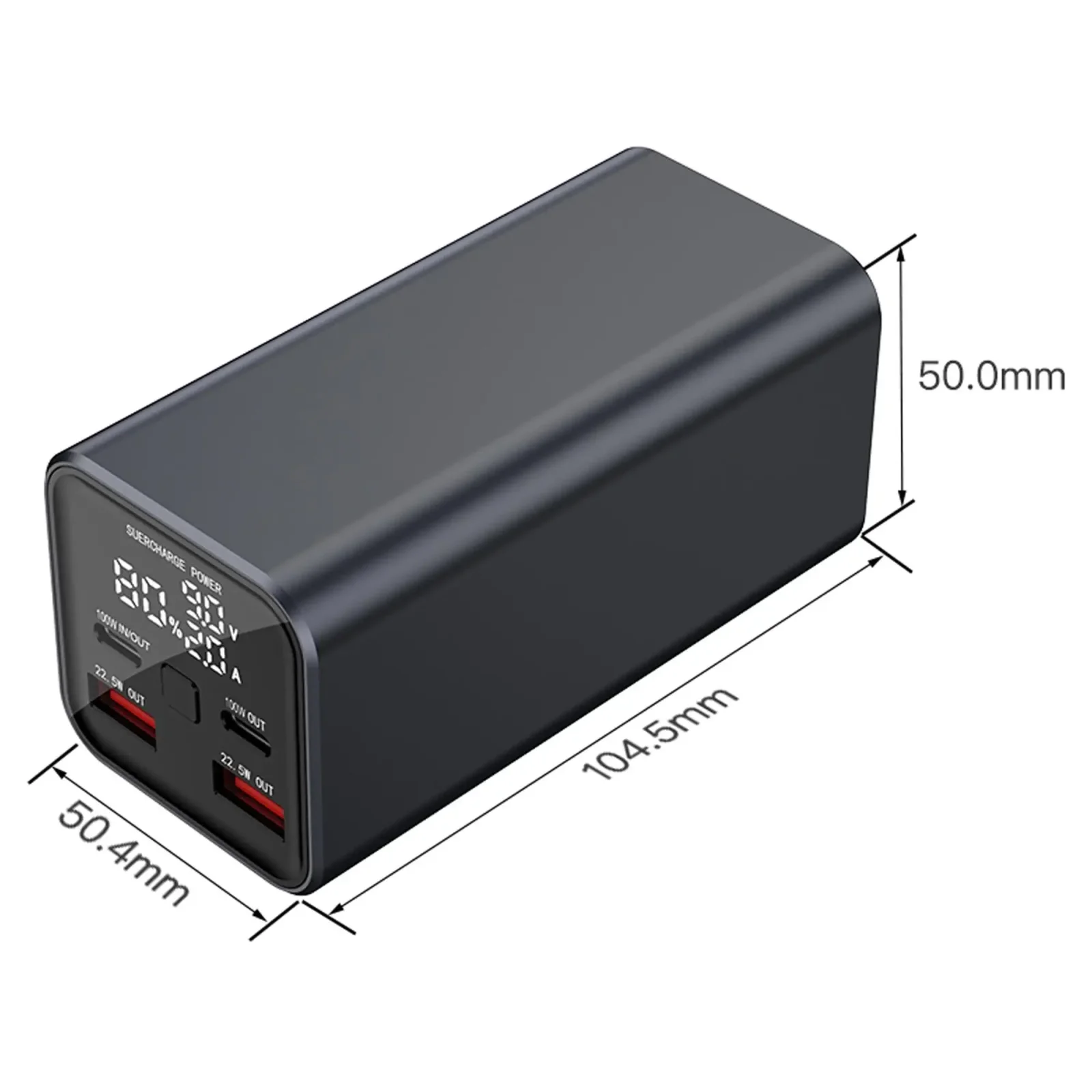 Внешний аккумулятор Yenkee YPB 2100 20000 mAh PD 100W Black UA
