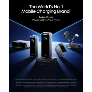 Зовнішній акумулятор Anker Prime 26000 mAh 300W PD Black (A110AH11) UA