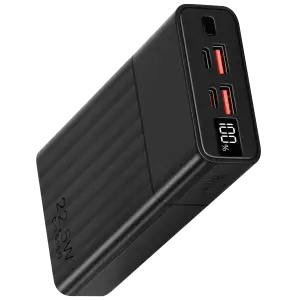 Зовнішній акумулятор Yenkee YPB 2031 20000 mAh PD 20W + QC22.5W Black (37000120) UA