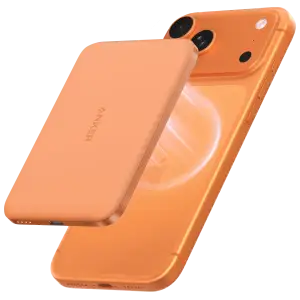 Внешний аккумулятор Anker Nano - 5000 mAh Qi2 15W MagGo Slim Orange UA