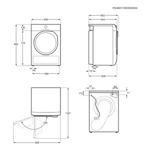 Сушильная машина Electrolux EW6D171YU UA