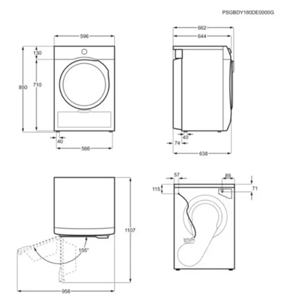 Сушильний автомат Electrolux EW6D283YU UA