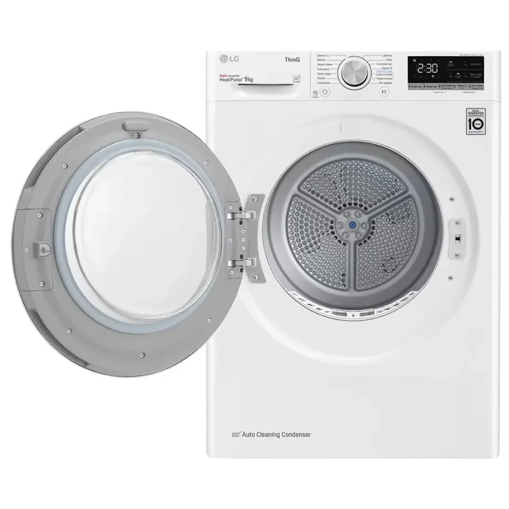 Сушильний автомат LG DC90V5V0W UA
