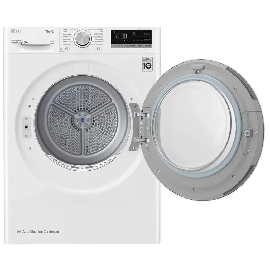Сушильний автомат LG DC90V5V0W UA