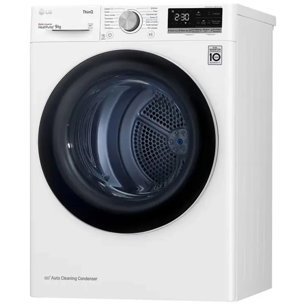 Сушильний автомат LG DC90V5V0W UA