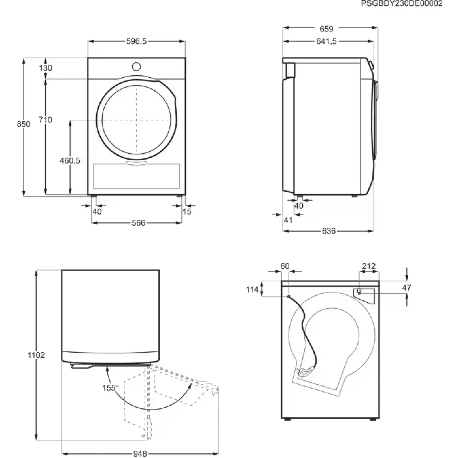 Сушильна машина ELECTROLUX EW6D99BGU UA