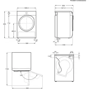 Сушильна машина ELECTROLUX EW6D99BGU UA