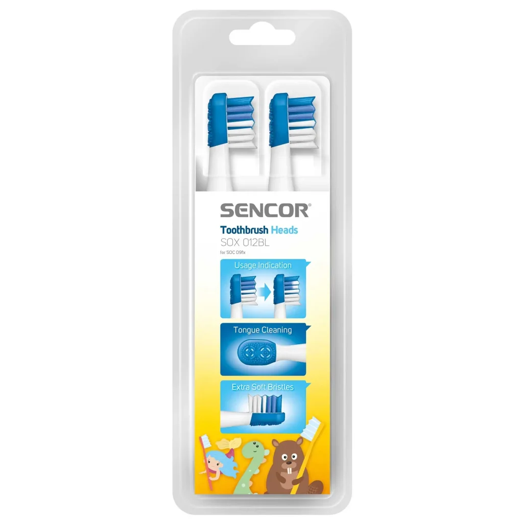 Насадки для зубної щітки SENCOR SOX 012BL (білий) UA