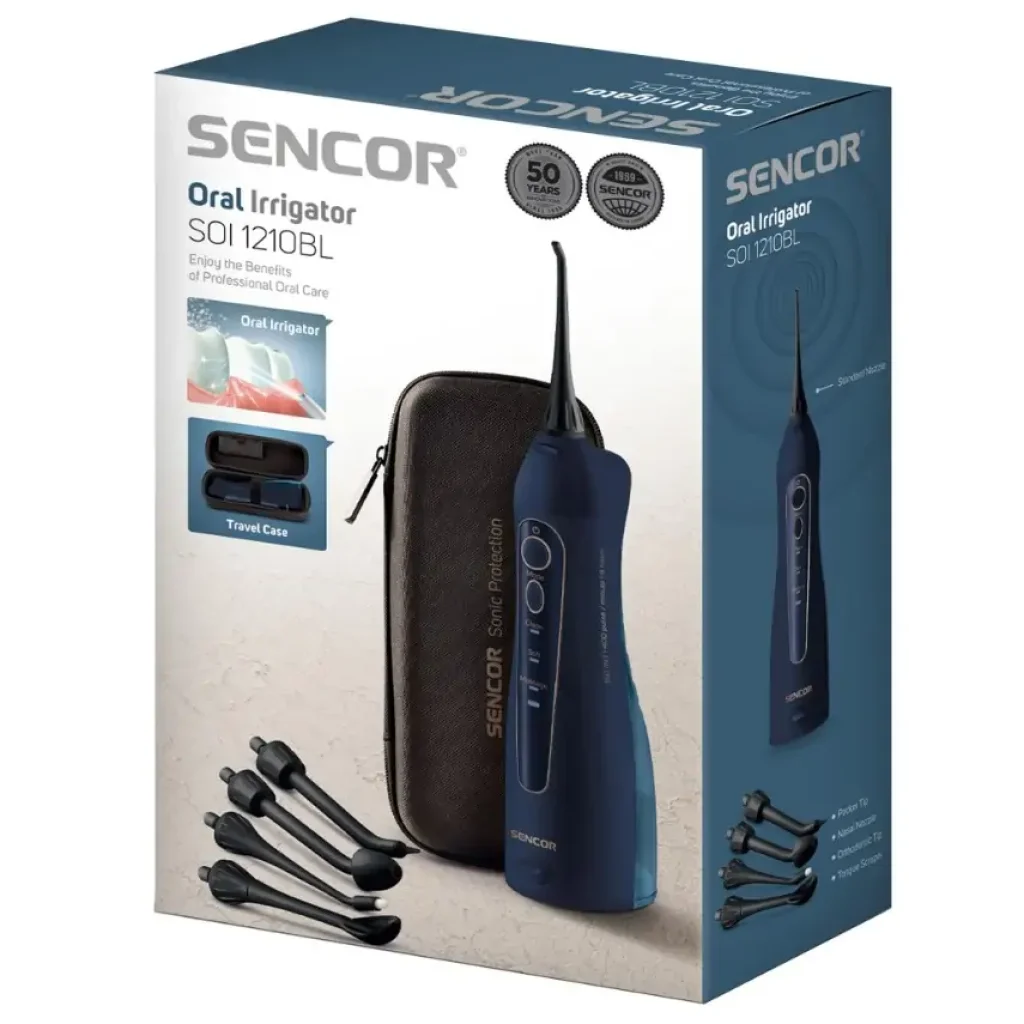 Зубная электрощетка SENCOR SOI 1210BL Ірригатор UA