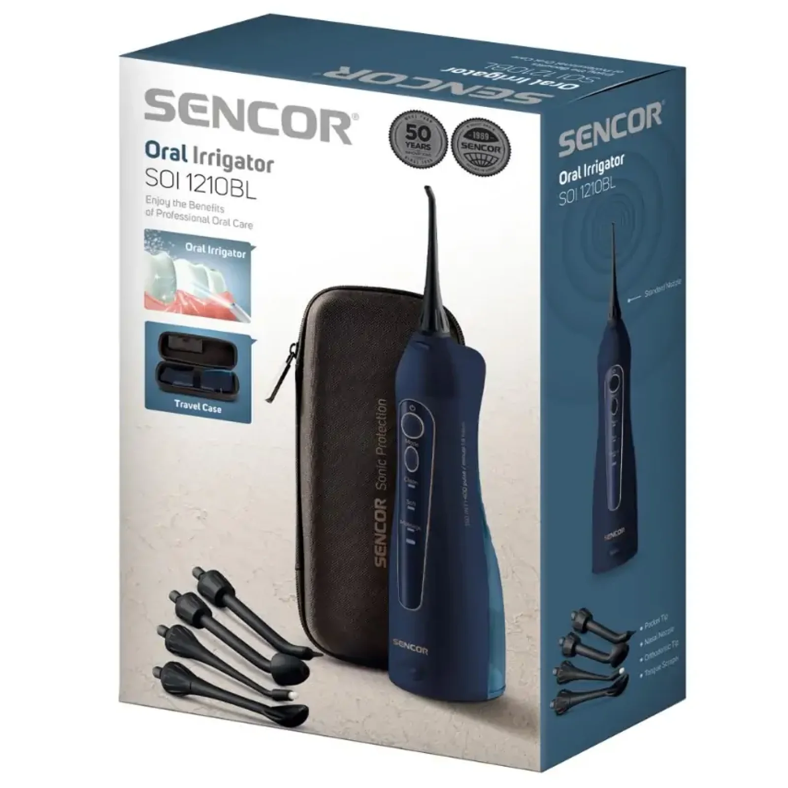 Зубна електрощітка SENCOR SOI 1210BL Ірригатор UA