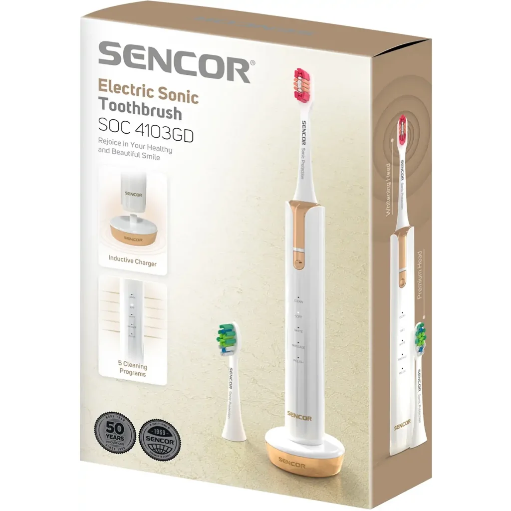 Зубна електрощітка SENCOR SOC 4103GD UA