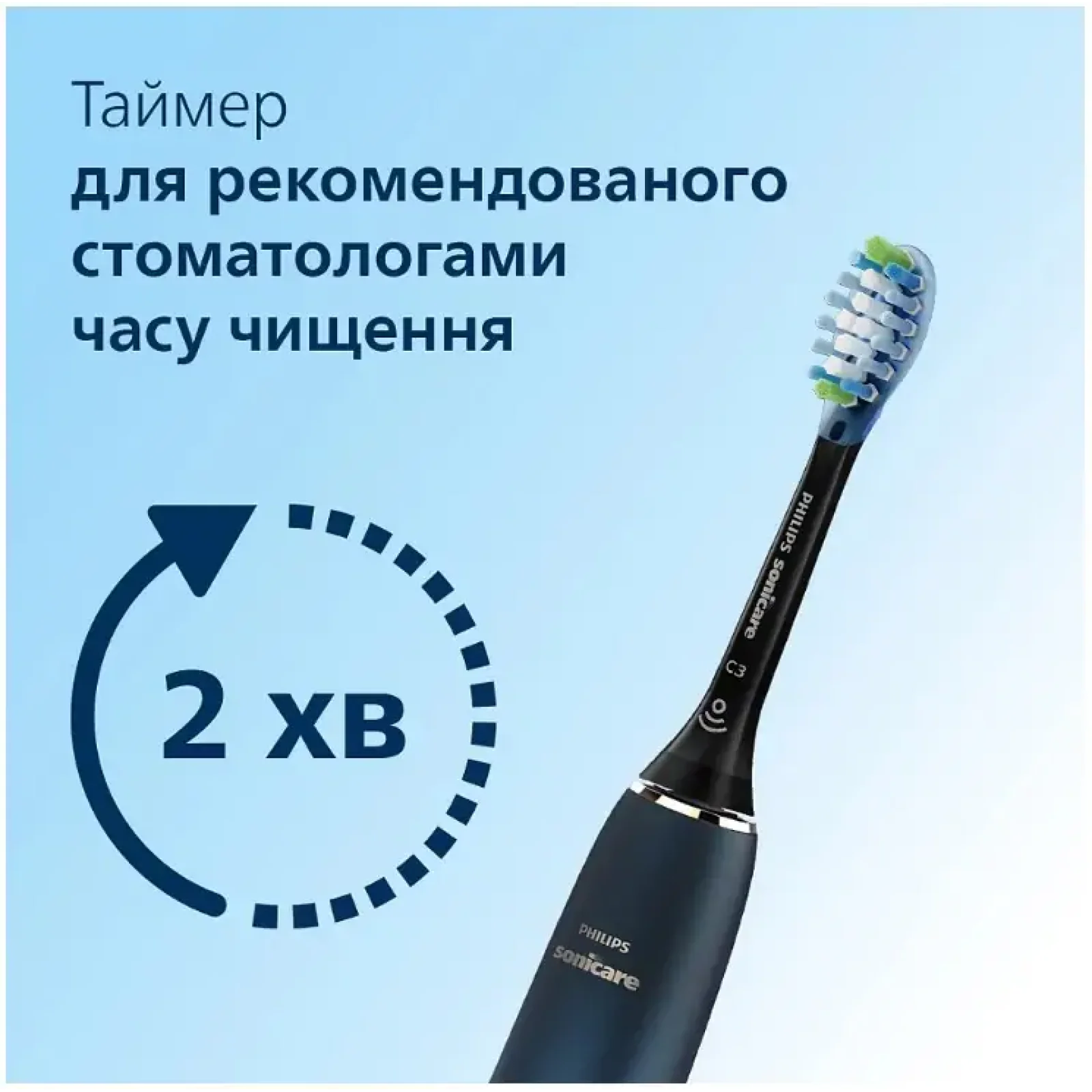 Зубна електрощітка Philips HX9911/88 Sonicare DiamondClean Aquamarine UA