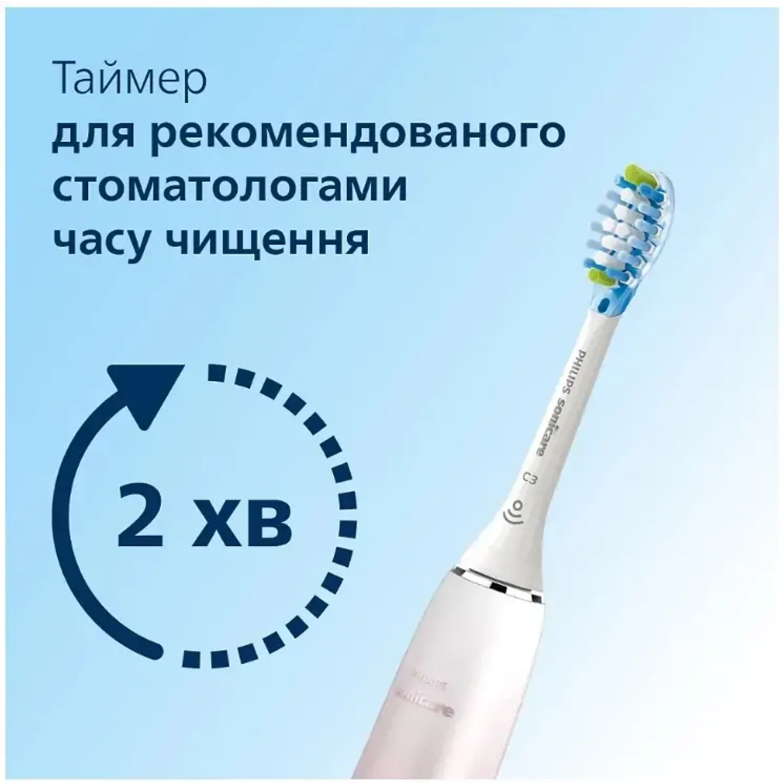 Зубна електрощітка Philips HX9911/84 Sonicare DiamondClean Gradient Pink-White UA