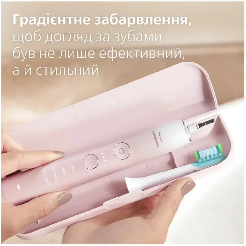 Зубна електрощітка Philips HX9911/84 Sonicare DiamondClean Gradient Pink-White UA