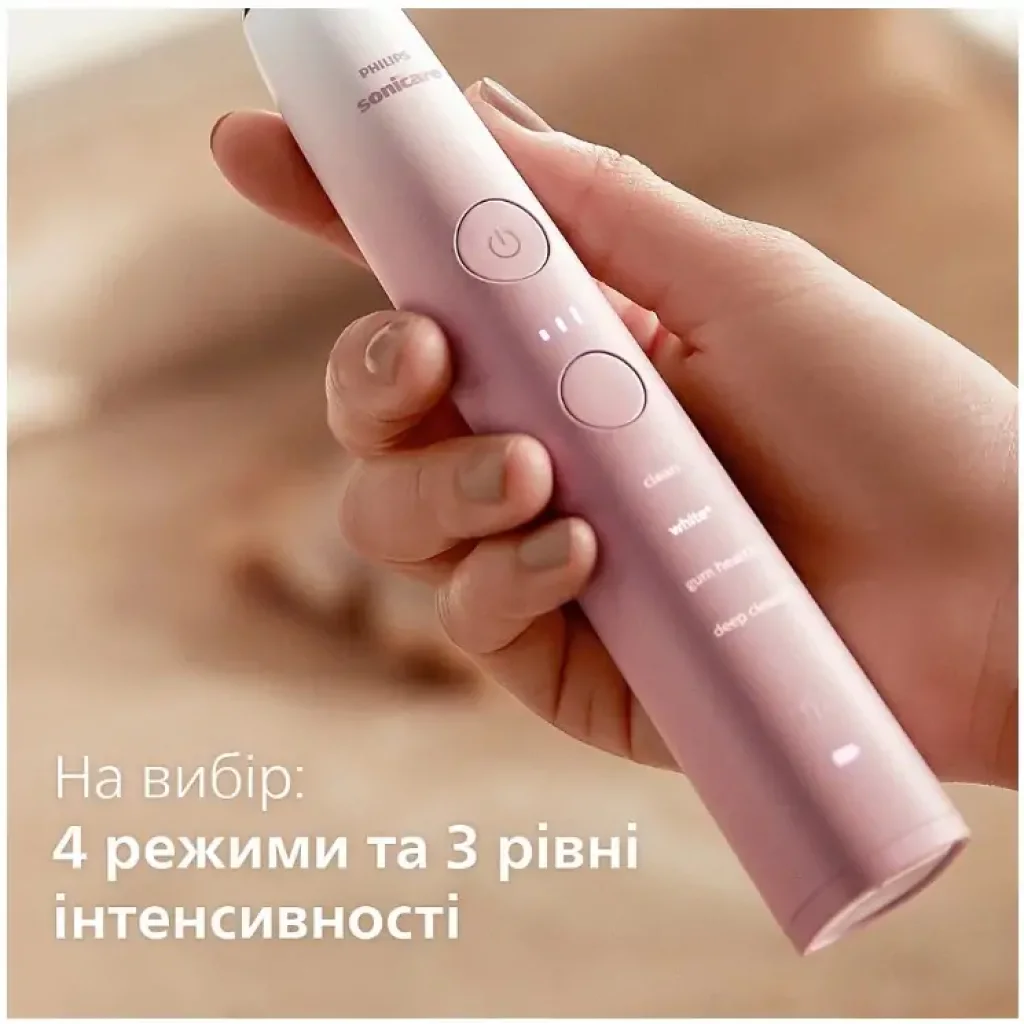 Зубна електрощітка Philips HX9911/84 Sonicare DiamondClean Gradient Pink-White UA